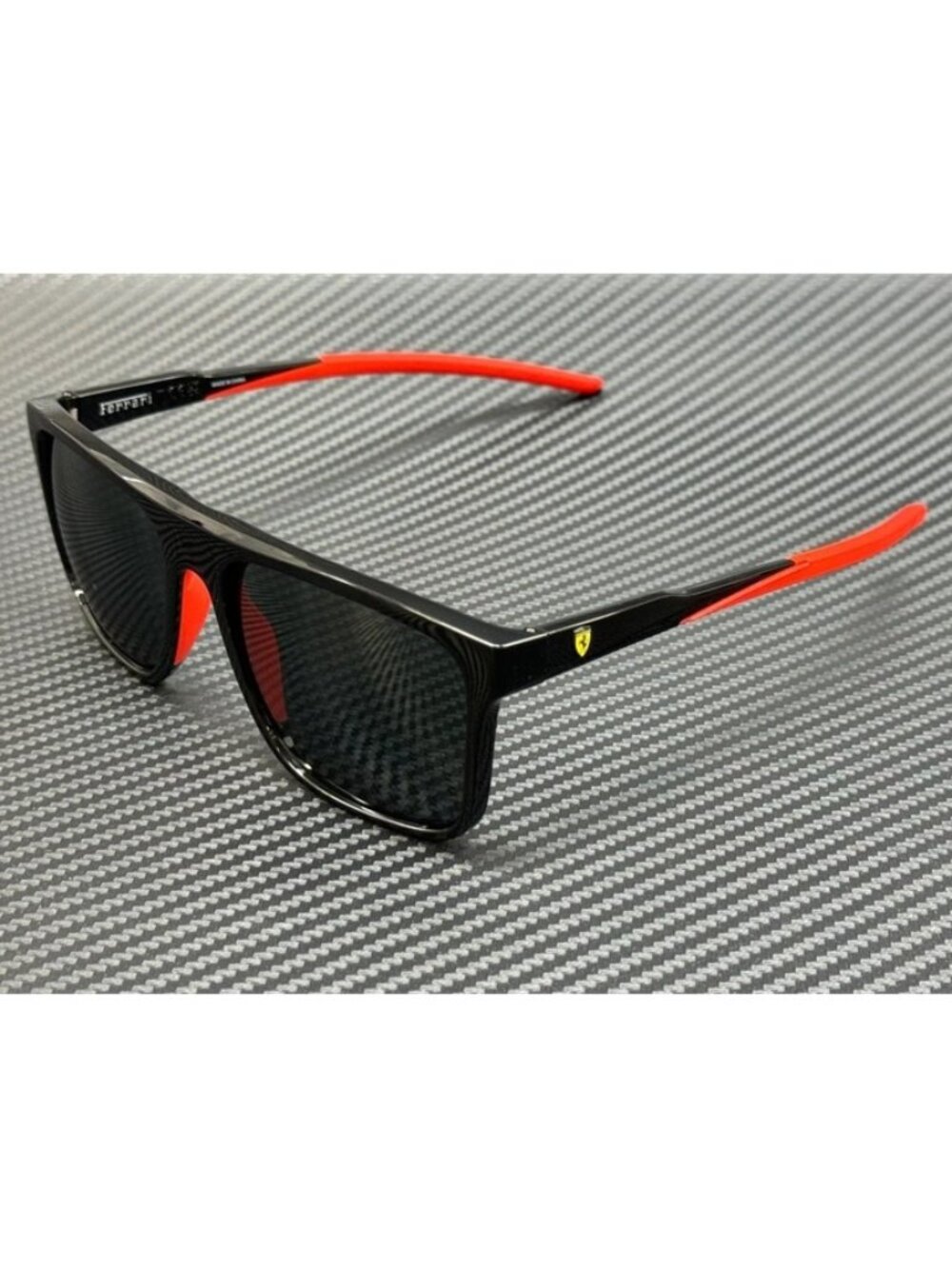 New Ferrari Men Black Sunglasses 58-18-145